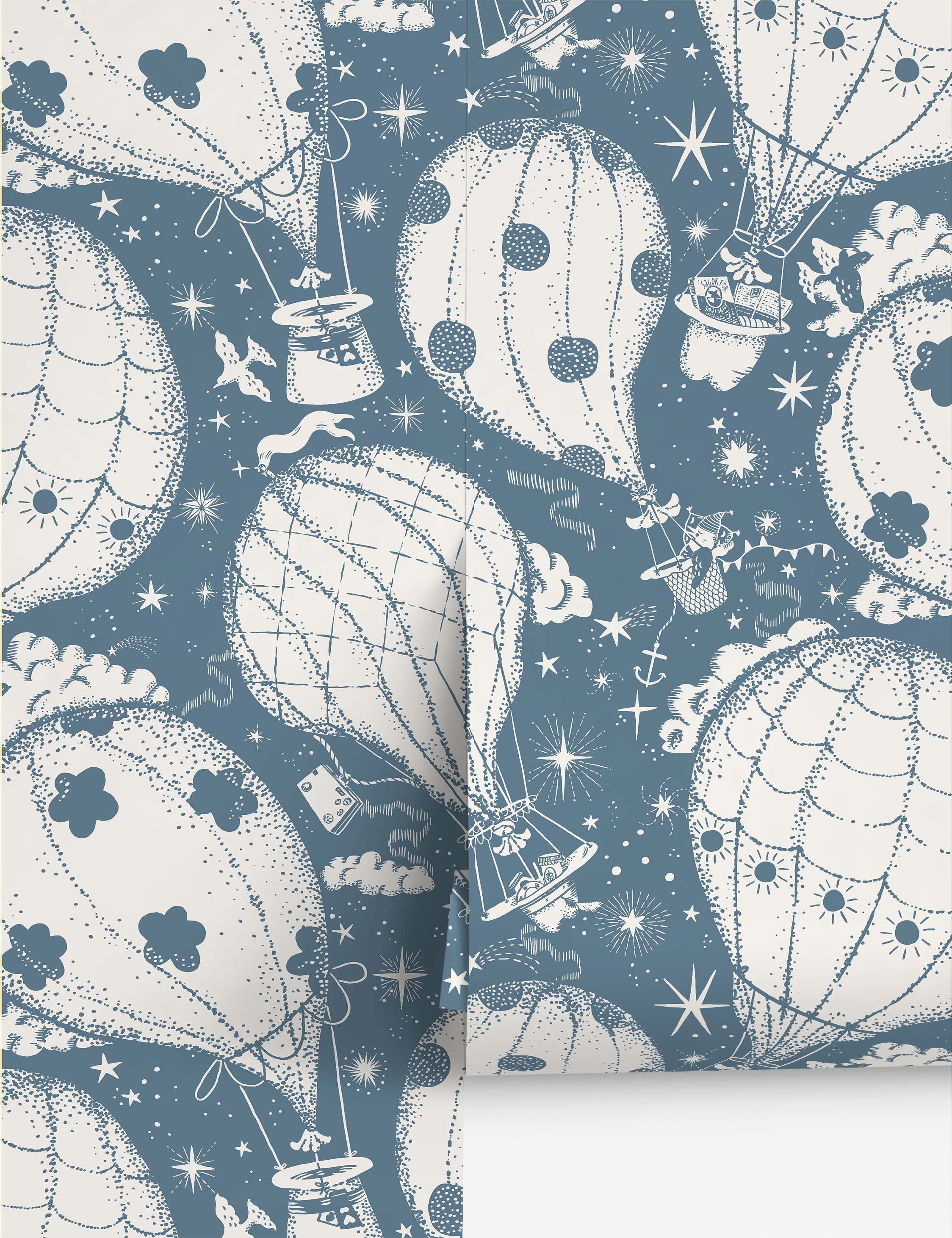 Ballongerna Wallpaper by Lina Schnaufer