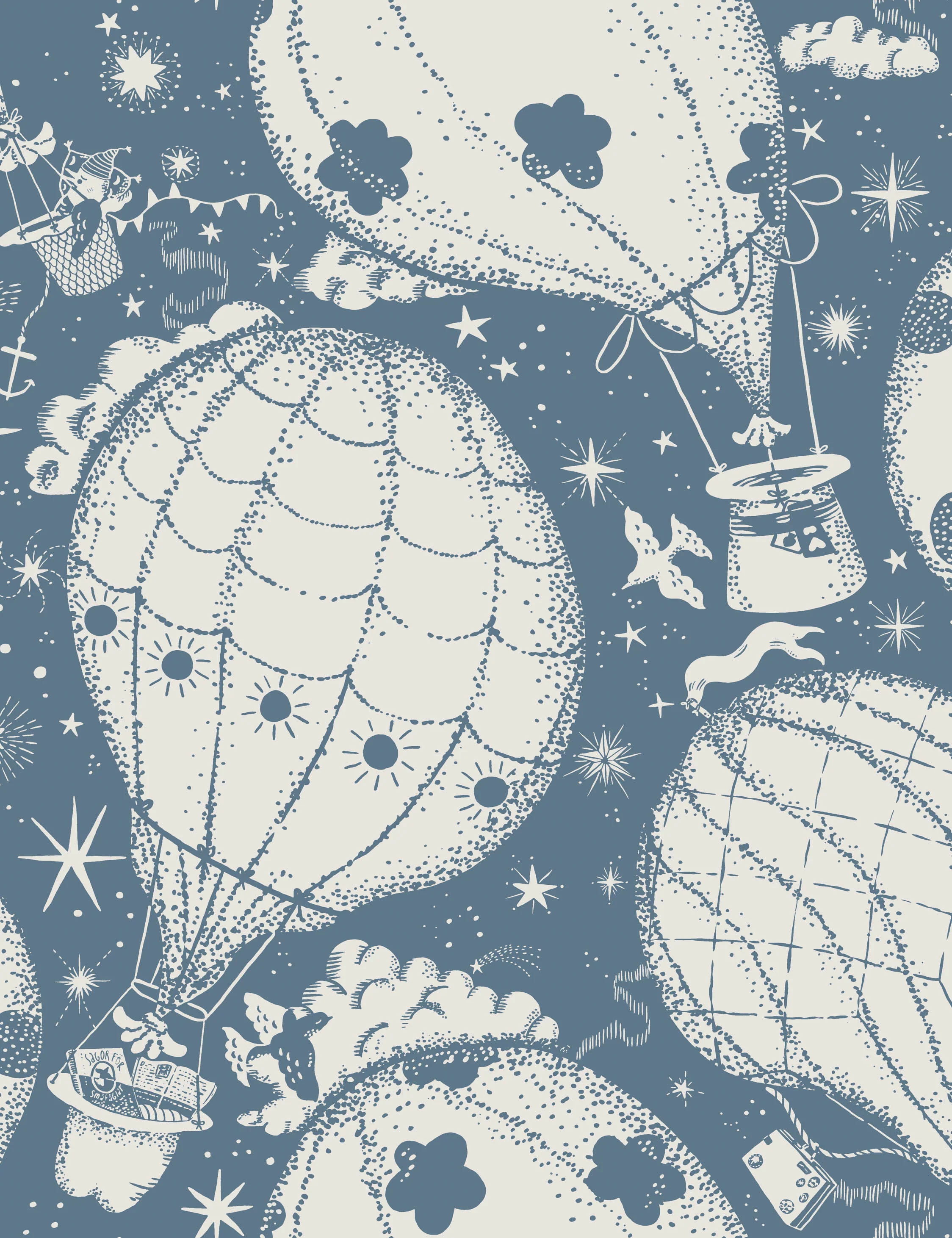 Ballongerna Wallpaper by Lina Schnaufer