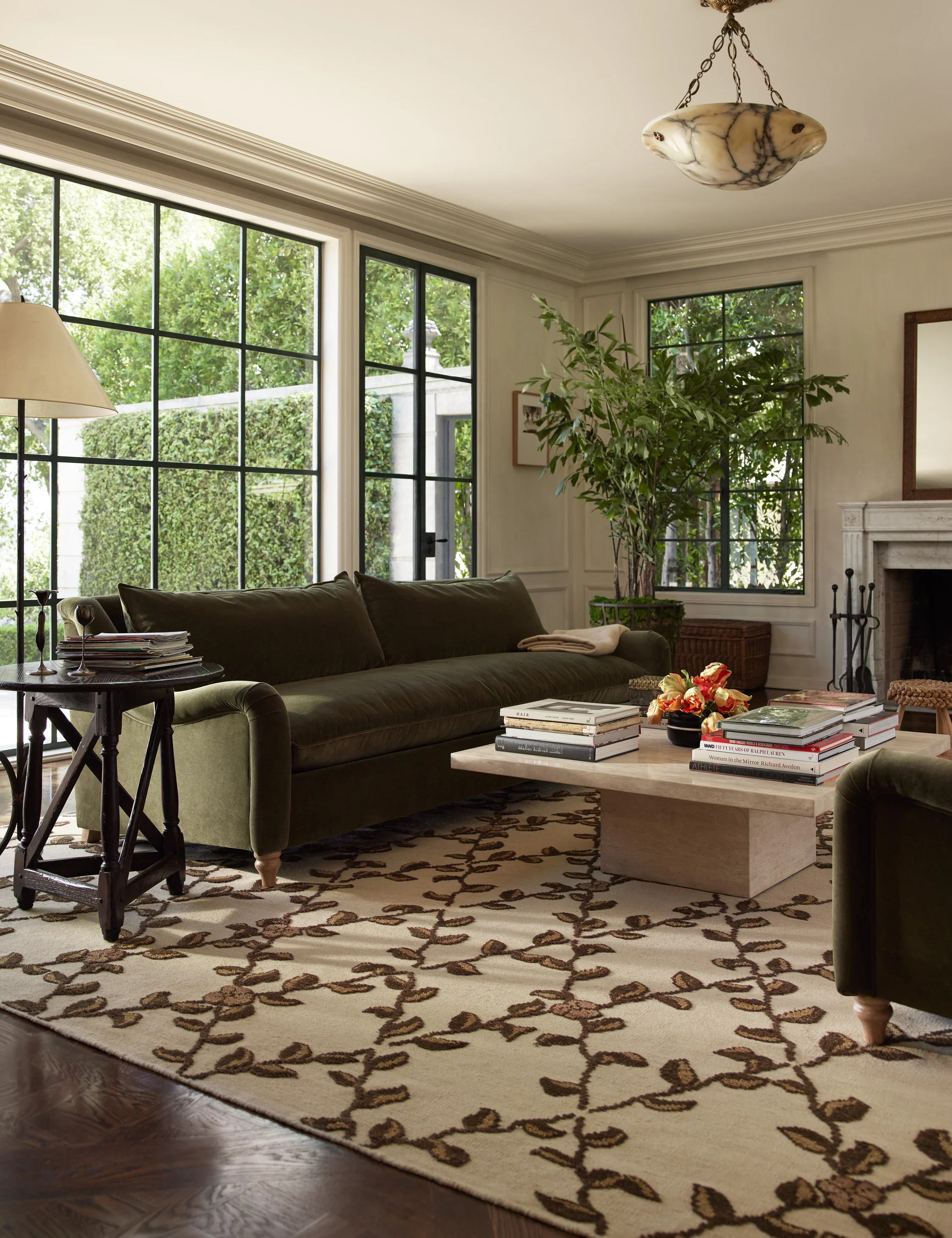 Tillar Hand-Knotted Wool Rug by Jake Arnold