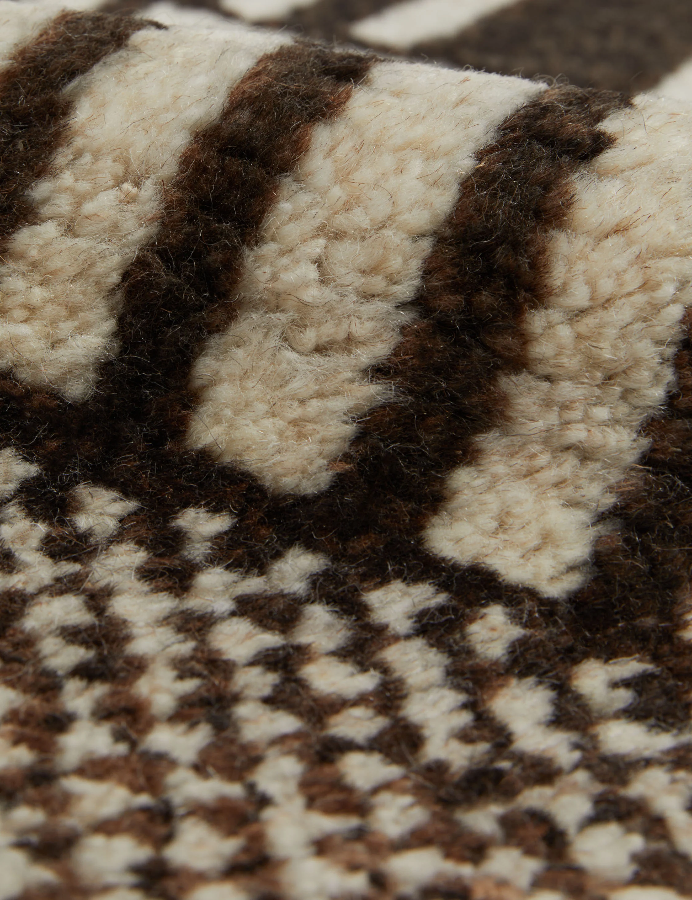 Allard Moroccan-Style Hand-Knotted Wool Rug