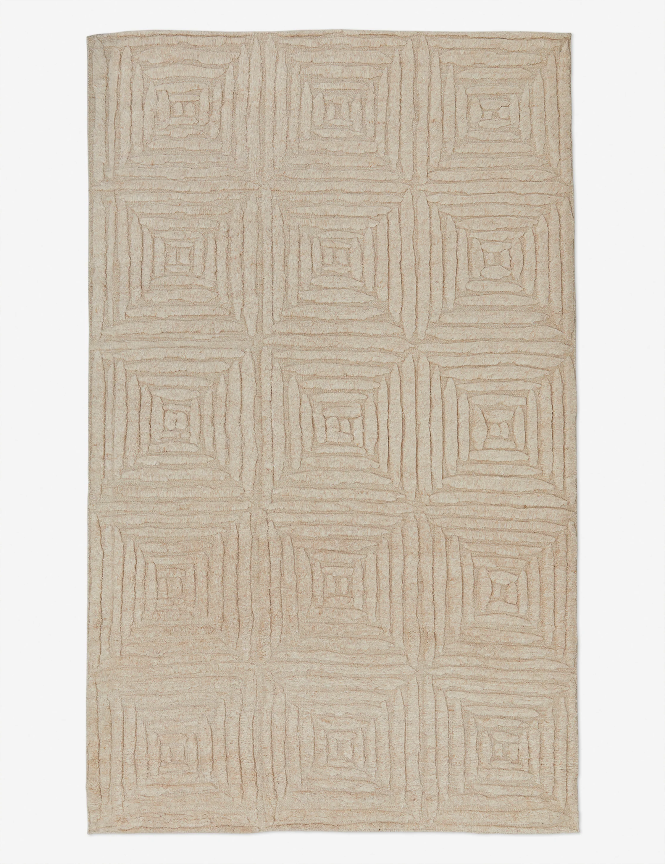 Metz Hand-Knotted Wool Rug