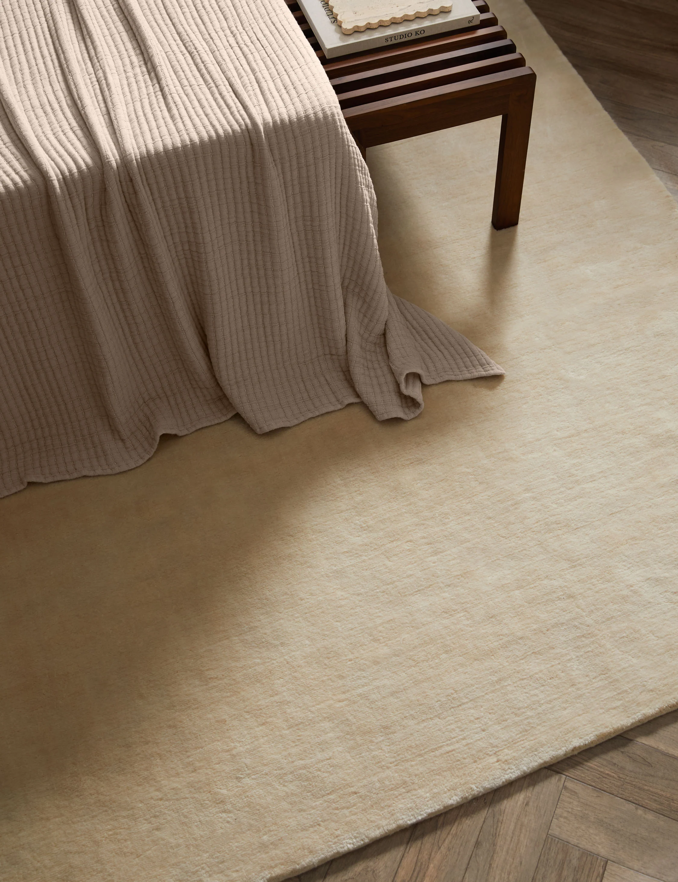 Abbey Hand-Loomed Wool Rug by Jake Arnold