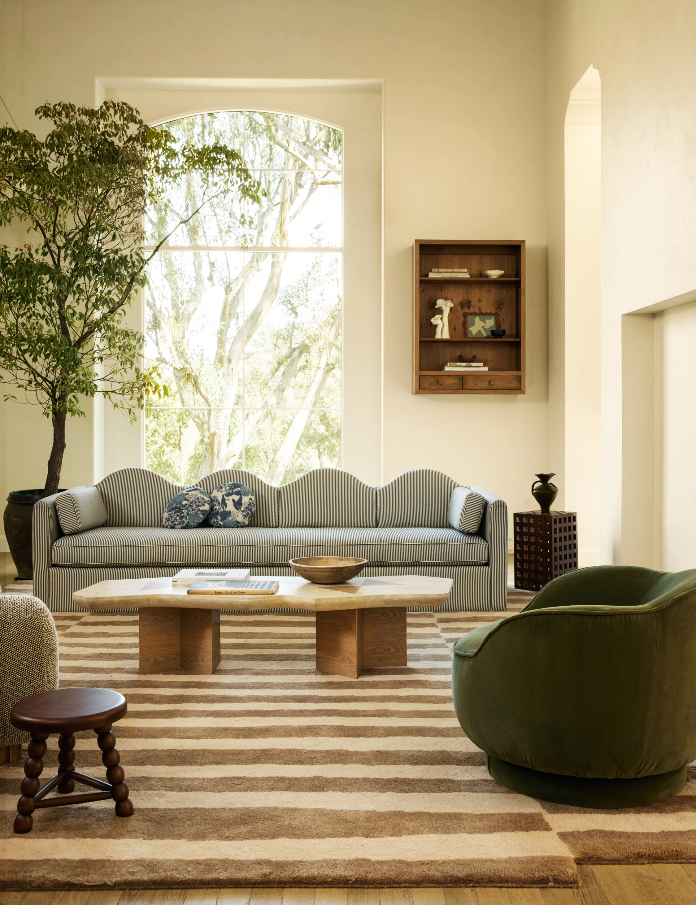 Askel Hand-Knotted Wool Rug by Sarah Sherman Samuel