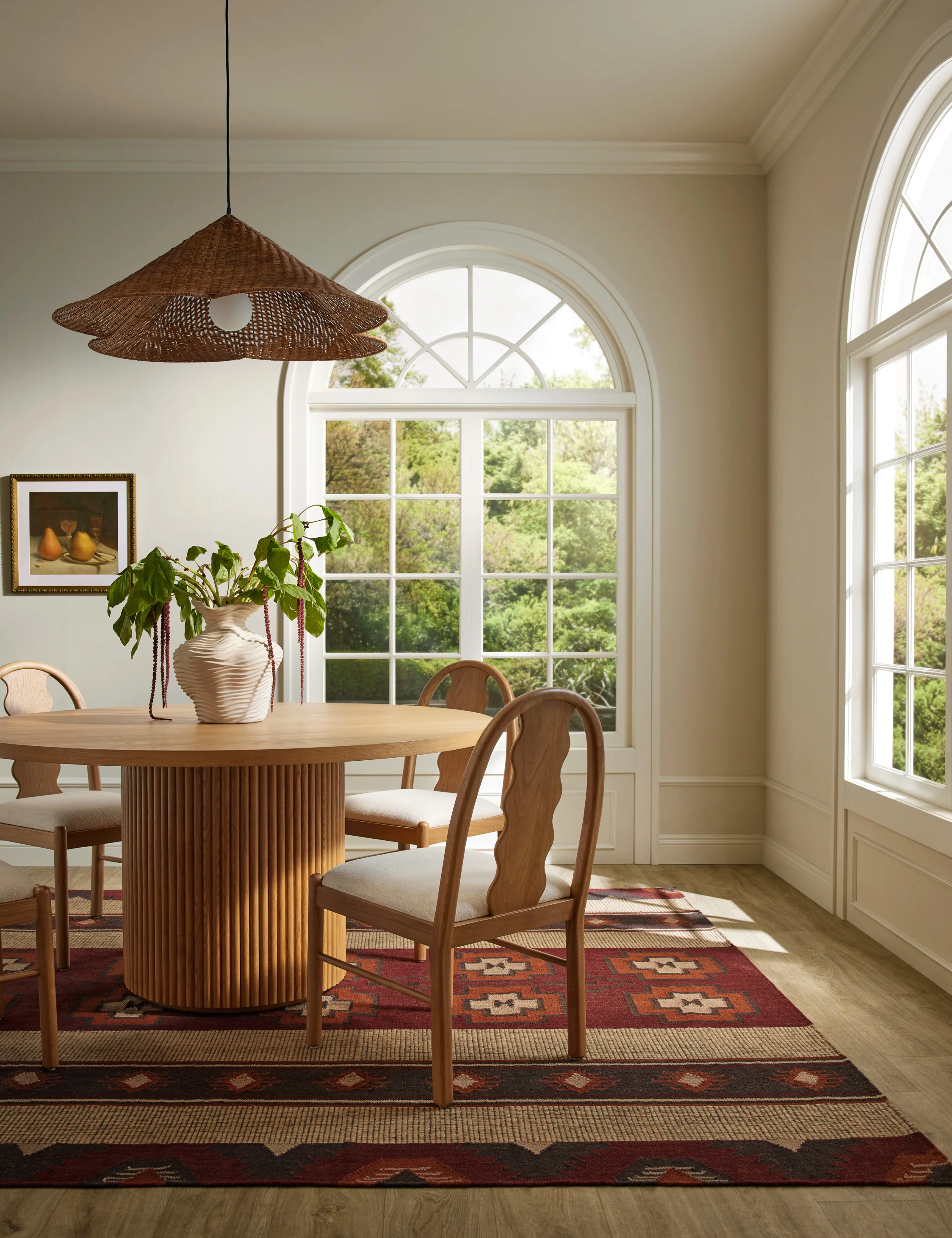 Batten Flatweave Wool Rug