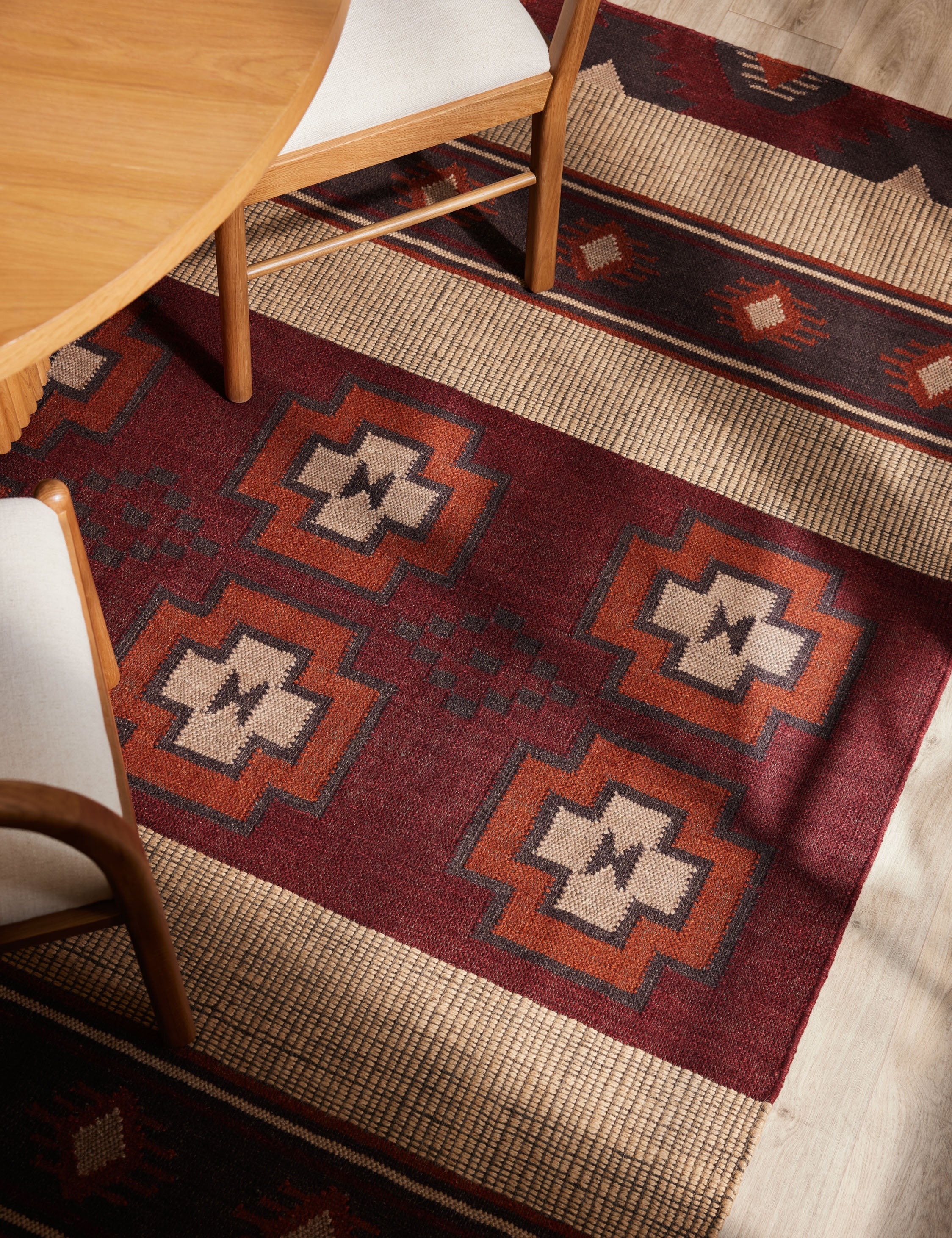 Batten Flatweave Wool Rug
