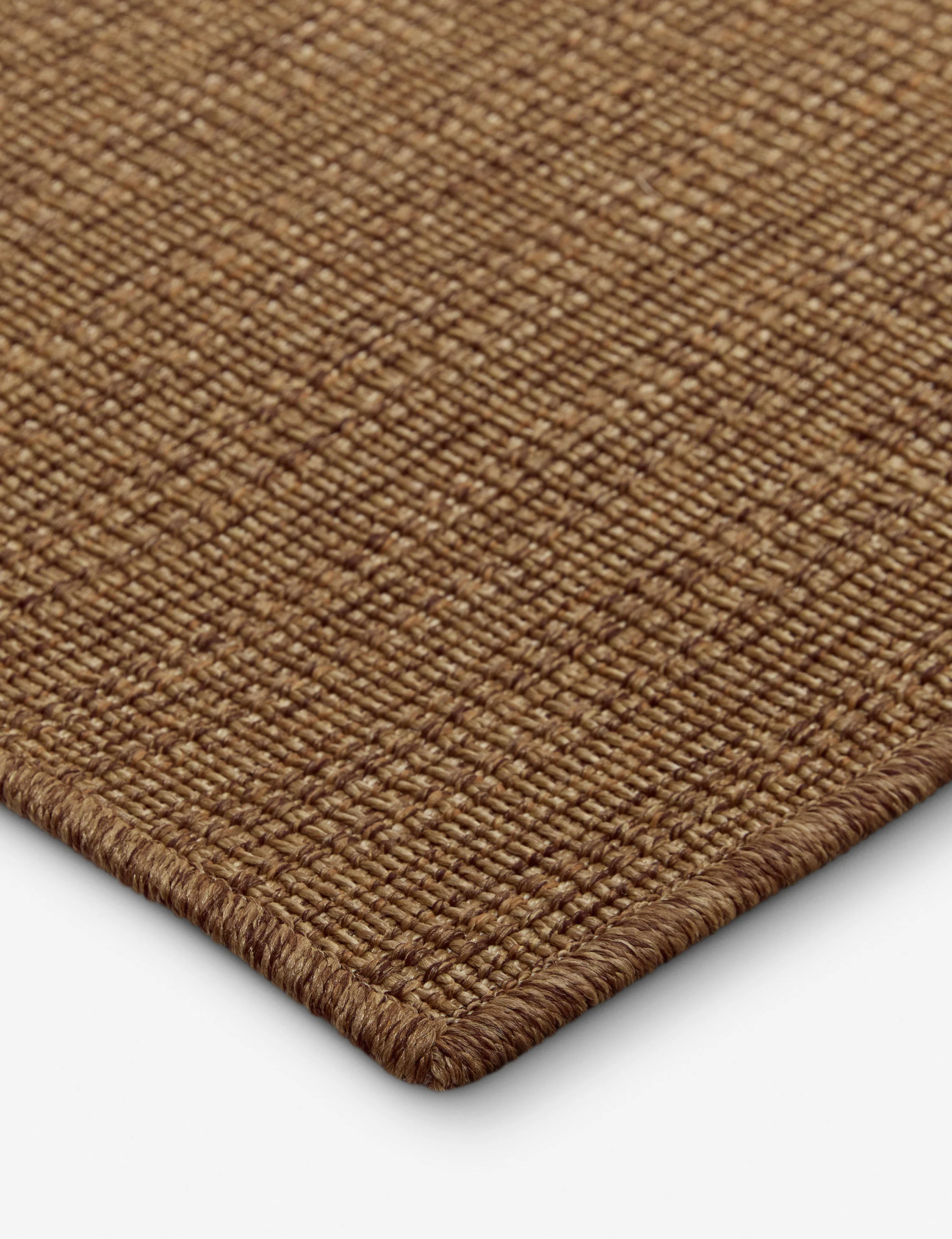 Custom Nica Indoor / Outdoor Rug, Burnt Umber
