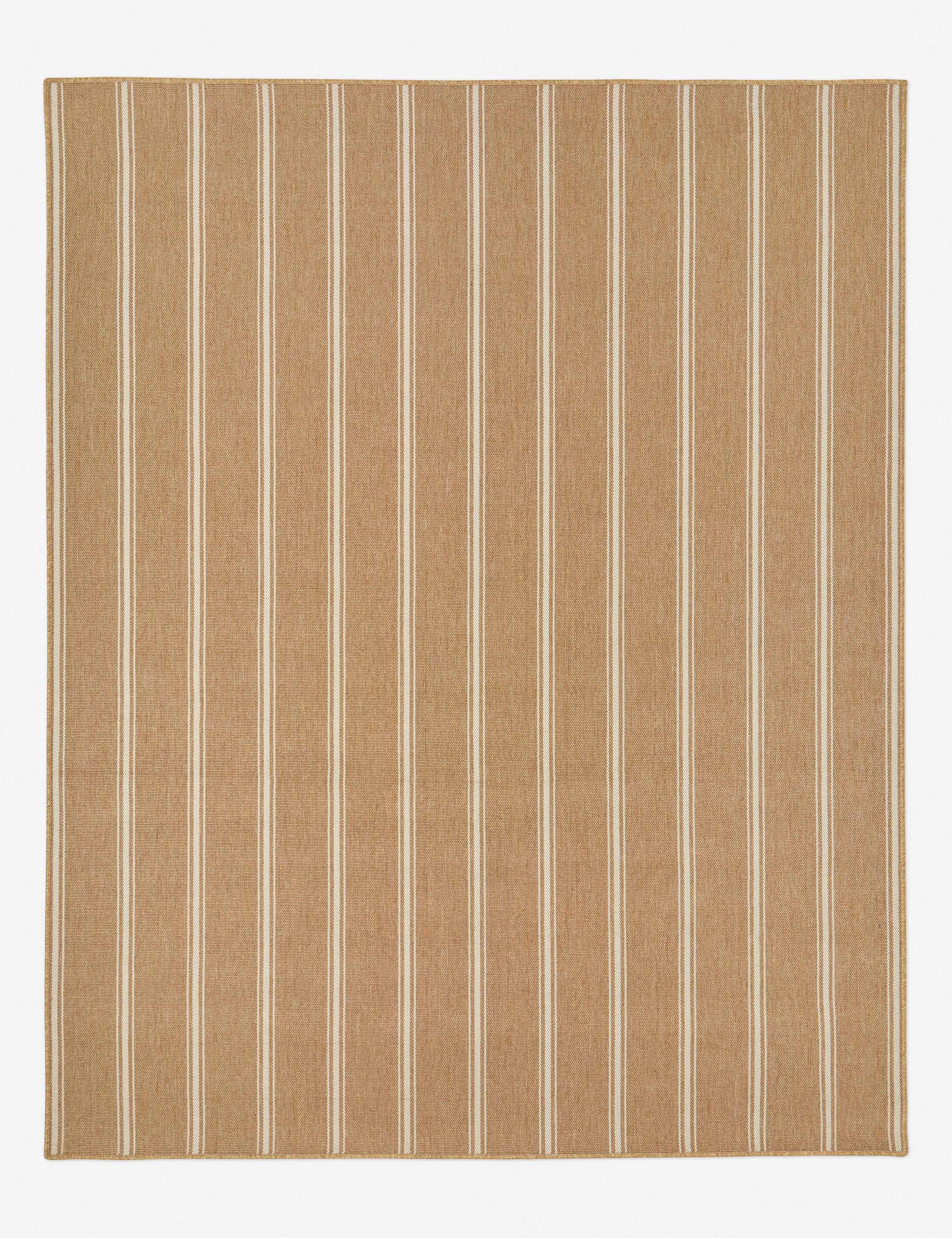 Custom Devri Hand-Loomed Indoor / Outdoor Rug, Rattan